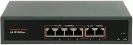 Šakotuvas SWITCH POE APTI-POE0402-60W-ECO 4 PRIEVADŲ