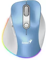 Genius Ergo 9000S Pro Bevielė pelė, balta ir-mėlyna, 2400DPI