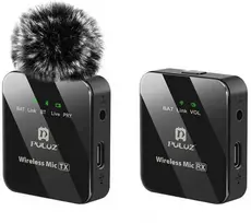 Puluz mikrofonas, belaidis Bluetooth mikrofonas, 3,5 mm Trs Trs, skirtas telefono kamerai, kamerai / Pu3153b