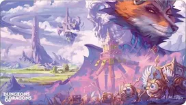 Pelė „Ultra-Pro Ultra Pro“: požemiai ir drakonai – „Planescape“ – Nuotykiai daugialypėje erdvėje – Žaidimų kilimėlis – „Turn of Fortunes Wheel“ – standartinis viršelis