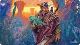 Pelė „Ultra-Pro Ultra Pro“: „Magic the Gathering“ – „Thunder Junction“ teisės aktai – „Playmat“ – „Yuma“