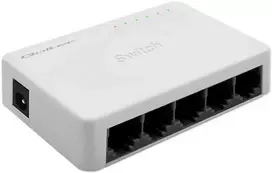Šakotuvas Qoltec 52245 Tinklo jungiklis 5 x RJ45 prievadai | 100Mbps | LAN