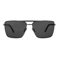 Louis Vuitton Attitude Patikrintas Dizainas Metalinis Kvadratinis Saulės Akiniai Vyriški Akiniai Juodi Z3280U F,Black