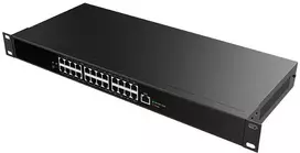 Šakotuvas Fanvil PN24 łącza jungiama į tinklą Nie zarządzany Fast Ethernet (10/100) Juodas