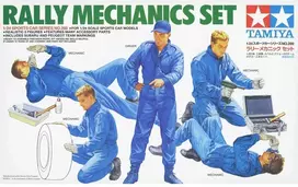 Tamiya Ralio mechanikų figūrėlių rinkinys 1/24, plastikinis modelis