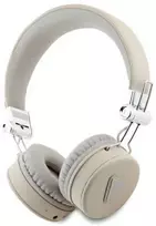 Guess ausinės Bluetooth ENC GUBH70PGTSPSE pilkos spalvos Grained Classic Round Shape