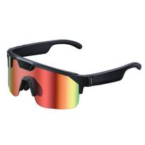 Q01 HeyCyan 8MP AI Translator Bluetooth Smart Glasses with Photo, Video, Image Recognition & Music Functions. oranžinė