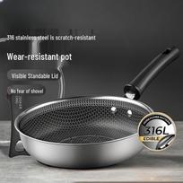 COOKER KING 316 Stainless Steel Non-stick Frying Pan