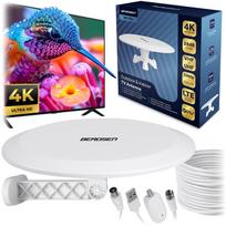 Antena Vidinis Lauko TV Ultra HD 4K Berdsen Bd-955 Balta