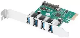 Lanberg Karta pci.ex-> usb 3.1 gen1 pce-us3-004