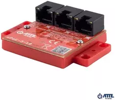 Šakotuvas Atte xPoE-3-10 ilgintuvas, komutatorius PoE, 3 prievadai
