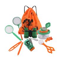 Vaikų lauko nuotykių tyrinėjimo įranga Žiūronai Didinamasis stiklas Vabzdžių gaudymo įrankiai 11pcs/set