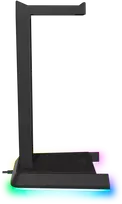 „Speedlink“ – „EXCELLO NX RGB“ ausinių stovas, USB 2.0 šakotuvas, juodas