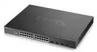 Šakotuvas ZYXEL XGS1935-28HP, 28 PORT LITE-L3 SMART MANAGED POE SWITCH, 24X GIGABIT POE AND 4X 10G SFP+, HYBRID MODE, STANDALONE OR NEBULAFLEX CLOUD, 375 WATT POE (5Y WARRANTY)