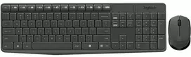 Klaviatūra+pelė LOGITECH MK235 Wireless Keyboard&Pelė Pilkas US