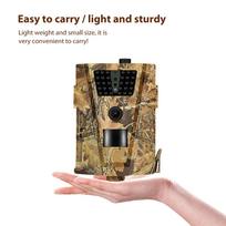12mp 1080p pėdsakų medžioklės kamera Laukinė kamera Laukinė stebėjimo kamera Ht001b naktinis matymas laukinės gamtos žvalgybos kameros po gaudyklės