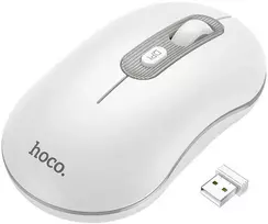 Belaidė pelė Hoco 2,4G 1600 dpi GM21 baltas