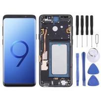 Suderinamas Samsung S8/S9 ekrano mazgas, skirtas SM-G965/G955: Integruotas vidinis ir išorinis LCD ekranas Silver TFT 5.65" (No Fingerprint)