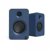 Kompiuterio kolonėlės KANTO AUDIO 200W POWERED BOOKSHELF SPEAKERS WITH HDMI ARC, USB-C, AND BLUETOOTH 5.3 - MATTE Mėlynas, PAIR (INCL. TYPE C POWER CORD)