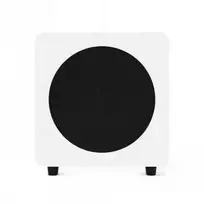 Kompiuterio kolonėlės KANTO AUDIO 8-INCH SEALED POWERED SUBWOOFER W. RCA CABLE - MATTE Baltas (INCL. TYPE C & G POWER CORDS)