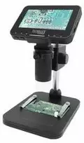 Technaxx Digital Microscope Pro with Ekranas, Juodas (TX-277)