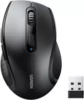 Ugreen Belaidė kompiuterinė pelė 2.4GHz, juoda