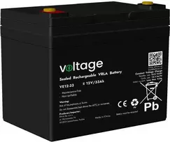 AGM Voltage akumuliatorius 12V 33Ah VE12-33 (tarnavimo laikas 6-9 metai)