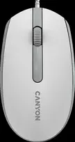 CANYON pelė M-10 su laidu balta pilka
