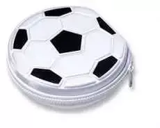 Manhattan CD case with zipper „Soccer”, 12 CD, 433914