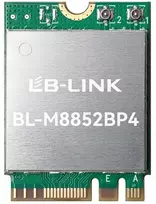 Lb Link WiFi 6 M.2 2230 Mimo Bluetooth 5.2 tinklo plokštė