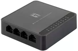 Šakotuvas Digital Data Communications Skaitmeninis duomenų perdavimas „LevelOne FEU-0812“, nevaldomas, greitasis Ethernet (10/100), pilnai dvipusis