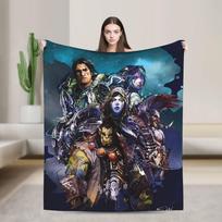 World of Warcraft, WOW Game Blanket Quality Super Warm  Throw Blanket Winter Picnic Outdoor Graphic Bedspread 30x40in