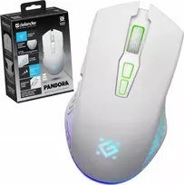 Belaidė pelė DEFENDER PANDORA RF Baltas 3200dpi 7P