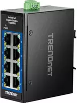 Šakotuvas Trendnet 8-PORT INDUSTRIAL GIGABIT - DIN-RAIL MINI SWITCH