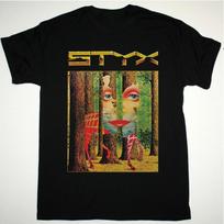 Styx band T-shirt Black Cotton Unisex All Sizes Short Sleeve S to 5Xl Unisex T-Shirt XXL