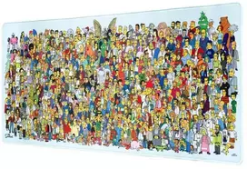 Kilimėlis ERIK The Simpsons gaming desk mat