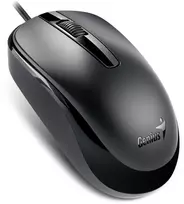 Genius DX-120 Pelė su laidu, juoda, 1200DPI, USB-C