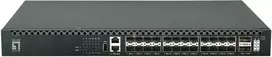 Šakotuvas Level One Komutatorius 26x GE XQS-3126 2x40/100GbE 19" 185W 24xPoE