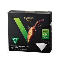 HARIO V60 Coffee Meteor 50 filters per Made in FSC 02 W Filters, Series, 1-4 cups, pack, Japan, certified, Paper, White, VCF-02-50-MT balta