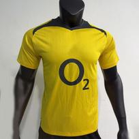 Retro Arsenal 05-06 išvykos futbolo marškinėliai Small geltona