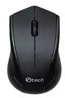 Pelė C-Tech C-TECH myś WLM-07, belaidė, 1200DPI, 3 przyciski, USB nano receiver, juoda