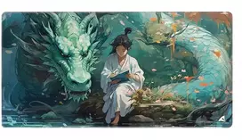 Pelė Sharkoon SKILLER SGP40 D8, Gaming-mousepad - bluegreen/mehrfarbig