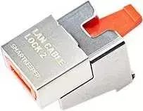 Šakotuvas „Smart Keeper Smartkeeper SmartKeeper NC13PKOR“ 5 x LAN kabelio užraktai, 2 su 1 x užrakto raktu, bazinis, oranžinis SLSART-0311 SLSART0311 (SLSART-0311)