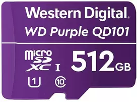 Western Digital CSDCARD WD Violetinė (MICROSD, 512GB)