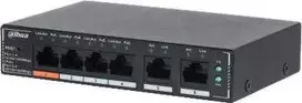 Šakotuvas Switch POE SG4006P 4 PRIEVADŲ DAHUA