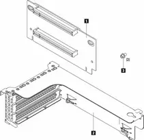 Lenovo DCG TS x16/x8 PCIe Riser **New Retail**