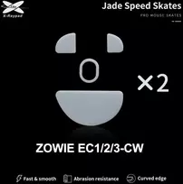 X-Raypad Jade Skates BenQ Zowie EC1-CW & EC2-CW & EC3-CW Baltas 2 vnt. (Balti) Pakaitiniai Pelė Feet