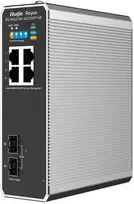 Šakotuvas Ruijie Networks RG-NIS2100 Managed L2 Gigabit Ethernet (10/100/1000) Power over Ethernet (PoE) Juodas, Nerūdijantis plienas