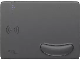 „Media-Tech Prio“ greito įkrovimo belaidis pelės kilimėlis, 15 W (USB-C)