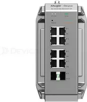 Šakotuvas 8 prievadų industrinis komutatorius Ruijie Reyee RG-NIS3100-8GT2SFP-HP (Valdomas, 8 x PoE+)